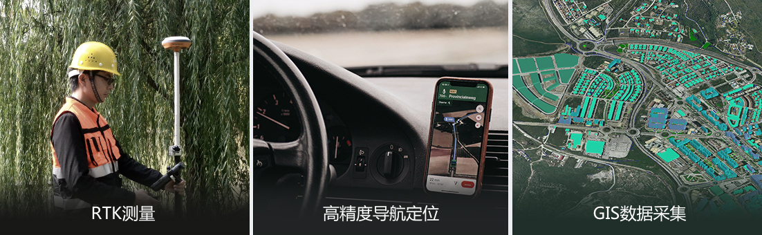 適用于RTK測量、高精度導航定位、GIS數據采集
